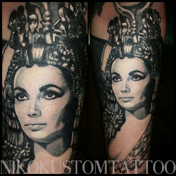 Tatouage portrait cinéma star