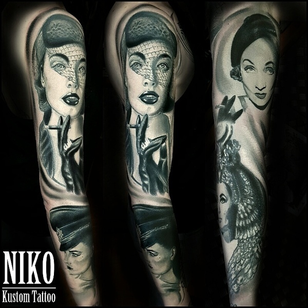 Portrait tatouage 