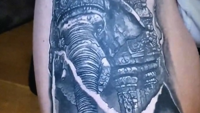 Tatouage éléphant