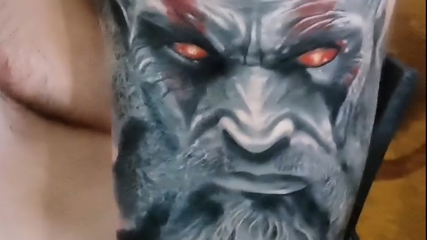 Tatouage portrait  mythologie 