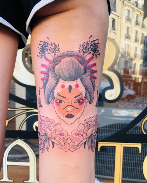 geisha tattoo