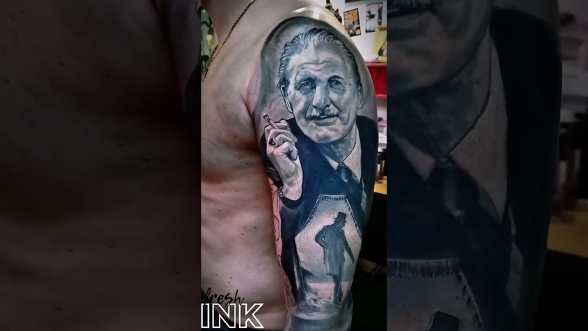 Tatouage portrait realiste 