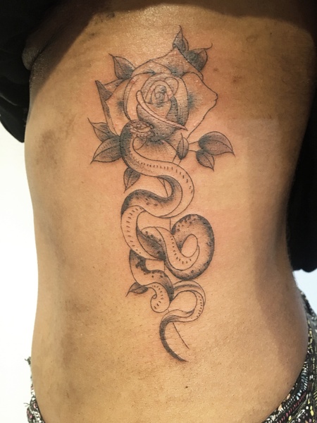 Serpent rose