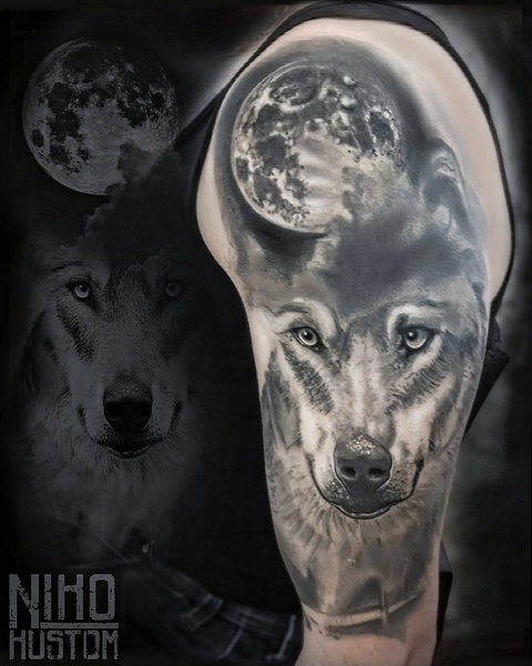 Tatouage loup 