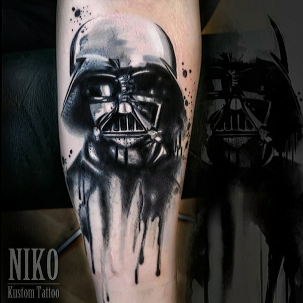 Tatouage réaliste Vador