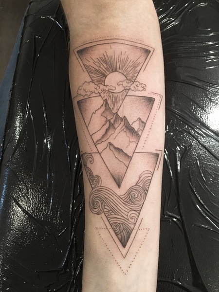Tatouage géométrique